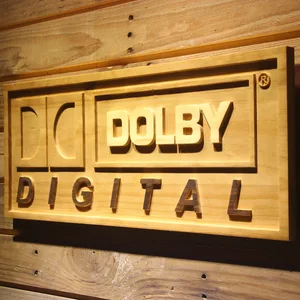 Dolby Digital Wood Sign