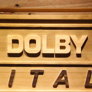 Dolby Digital Wood Sign