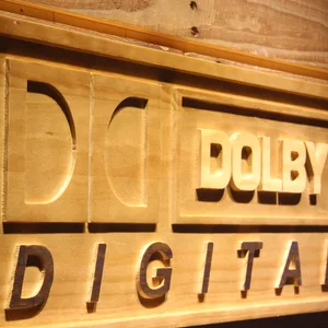 Dolby Digital Wood Sign