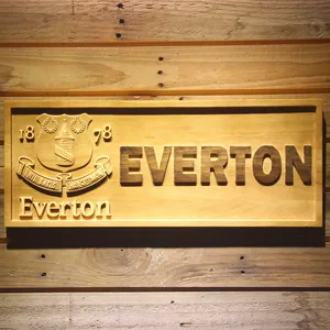 Everton FC Wood Sign - Legacy Edition