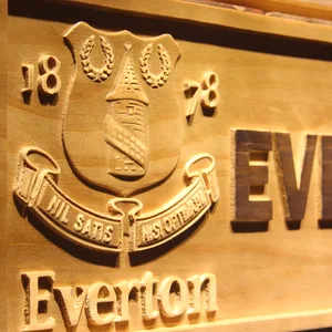Everton FC Wood Sign - Legacy Edition