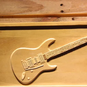 Fender Stratocaster Wood Sign