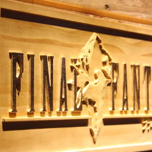 Final Fantasy IX Wood Sign