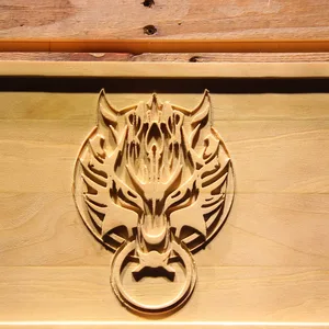Final Fantasy VII - Fenrir Wood Sign