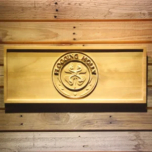 Flogging Molly Wood Sign