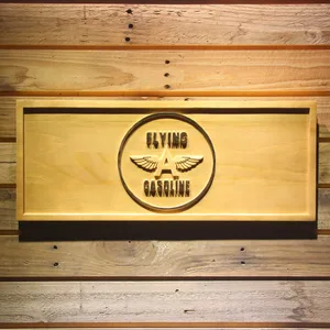 Flying A Gasoline Wood Sign