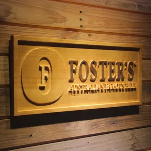 Foster's Wood Sign