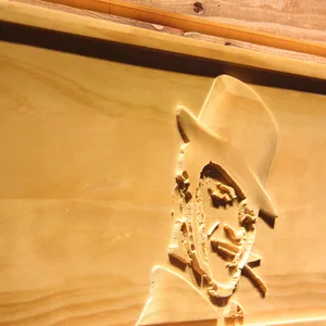 Frank Sinatra Wood Sign