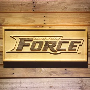 Georgia Force Wood Sign - Legacy Edition