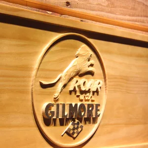 Gilmore Gasoline Wood Sign