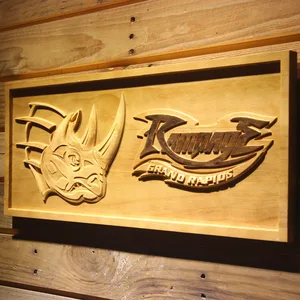 Grand Rapids Rampage Wood Sign - Legacy Edition