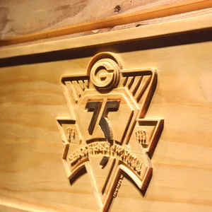 Green Bay Packers 75th Season Wood Sign - Legacy Edition