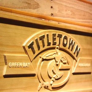 Green Bay Packers Titletown Wood Sign