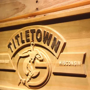 Green Bay Packers Titletown Wood Sign