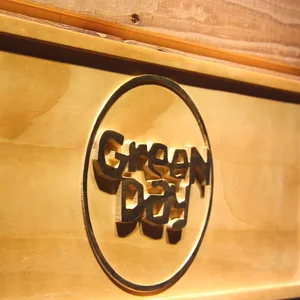 Green Day Kerplunk Wood Sign