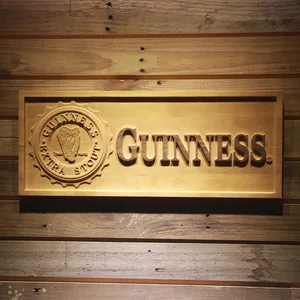 Guinness Extra Stout Wood Sign