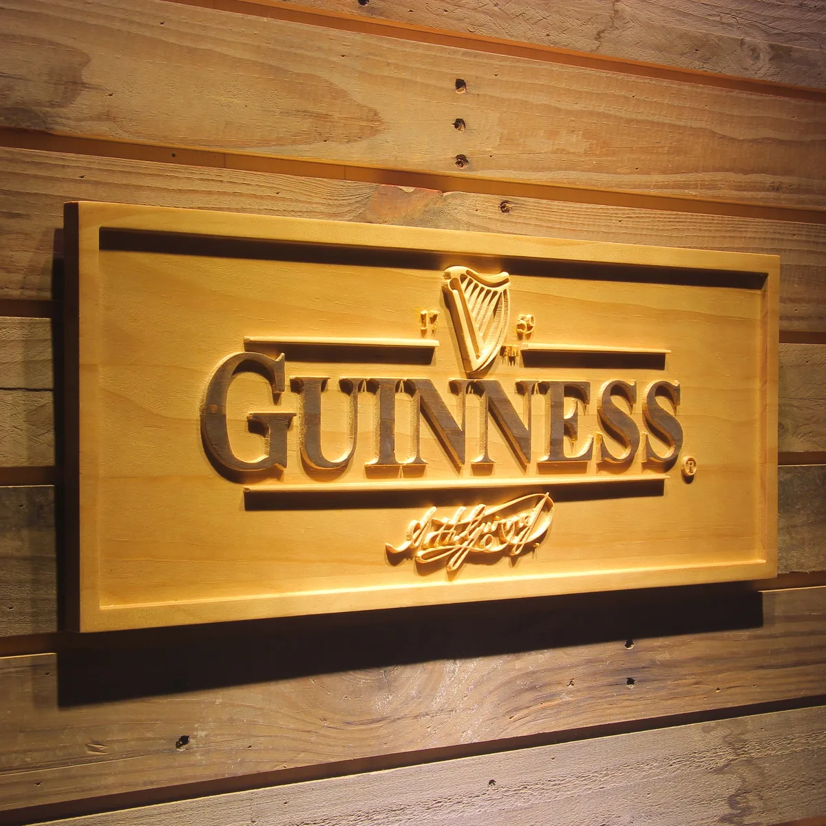Guinness Wood Sign
