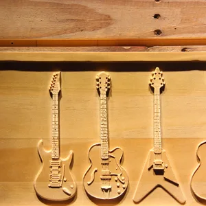 Guitars 1 Wood Sign