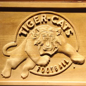 Hamilton Tiger-Cats Wood Sign