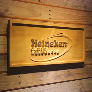 Heineken Golf Classic Melbourne Wood Sign