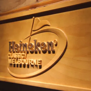 Heineken Golf Classic Melbourne Wood Sign