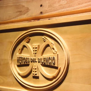 Heroes Del Silencio Dragons Wood Sign