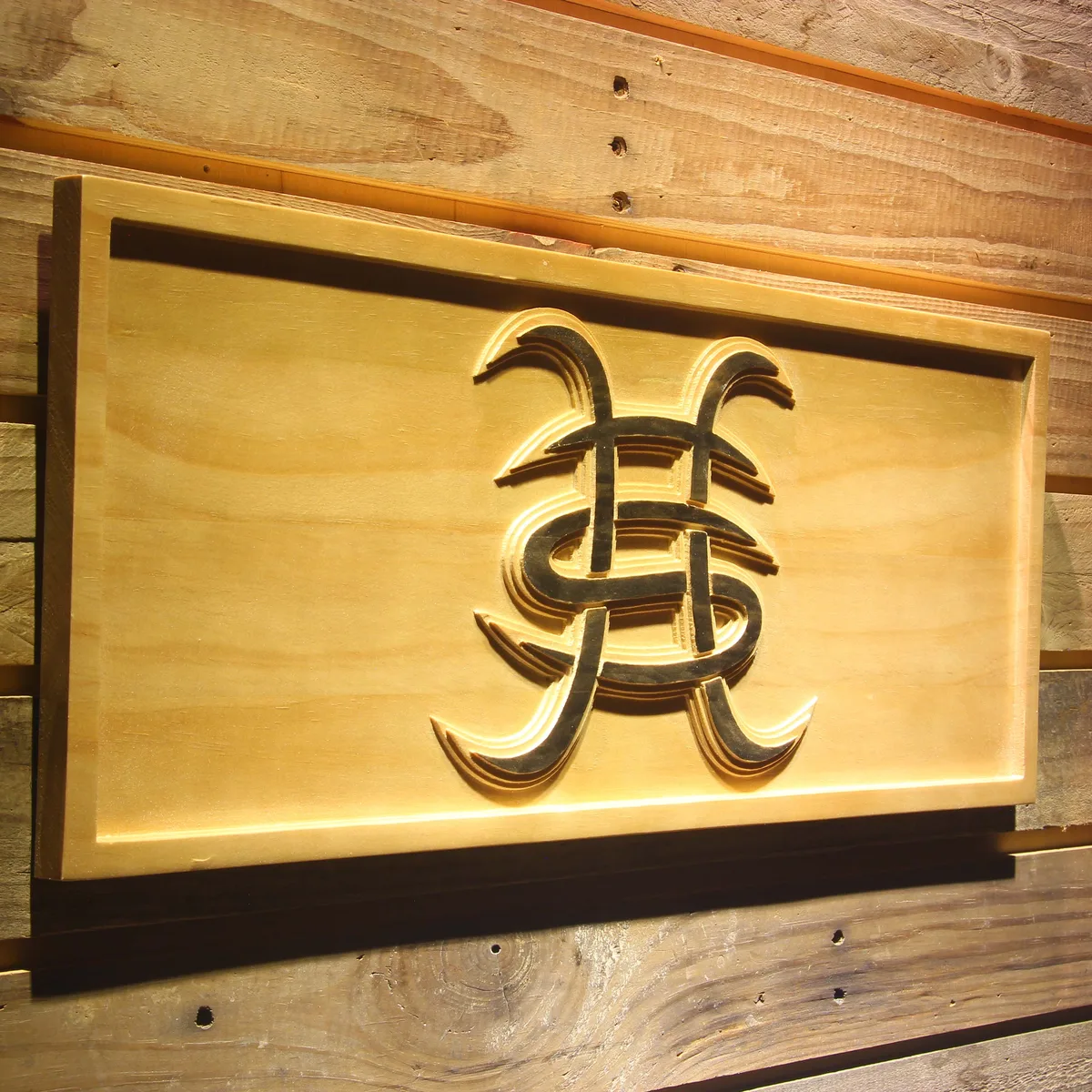 Heroes Del Silencio Wood Sign