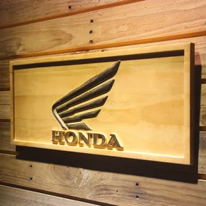 Honda Wood Sign