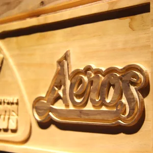 Houston Aeros Wood Sign - Legacy Edition