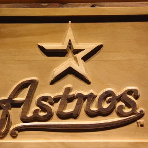 Houston Astros Wood Sign - Legacy Edition