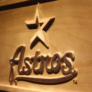 Houston Astros Wood Sign - Legacy Edition