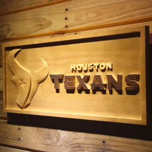 Houston Texans Wood Sign