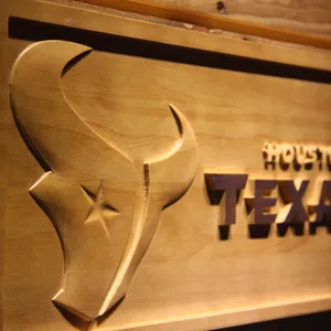 Houston Texans Wood Sign