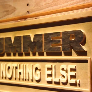 Hummer Like Nothing Else Wood Sign