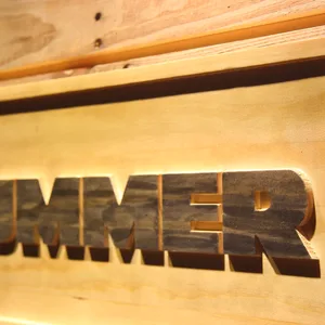 Hummer Wood Sign