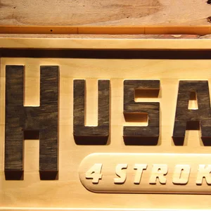 Husaberg Wood Sign