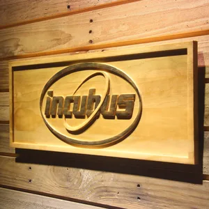 Incubus Orbit Wood Sign