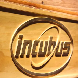 Incubus Orbit Wood Sign