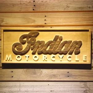Indian Wood Sign