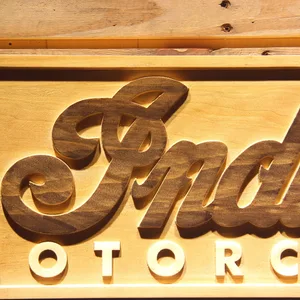 Indian Wood Sign