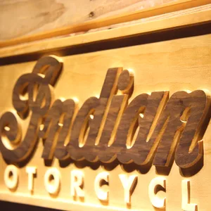 Indian Wood Sign