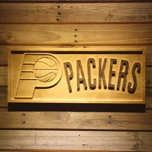 Indiana Pacers Wood Sign
