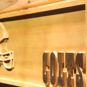 Indianapolis Colts Helmet Wood Sign