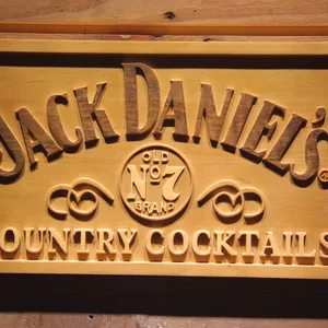 Jack Daniel's Country Cocktails Wood Sign