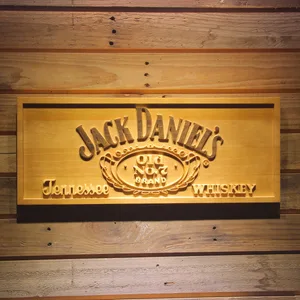Jack Daniel's Old No. 7 Tennessee Wood Sign