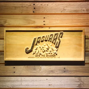 Jacksonville Jaguars Foundation Love The Children Logo Wood Sign
