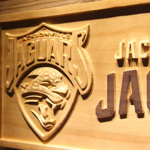 Jacksonville Jaguars Wood Sign
