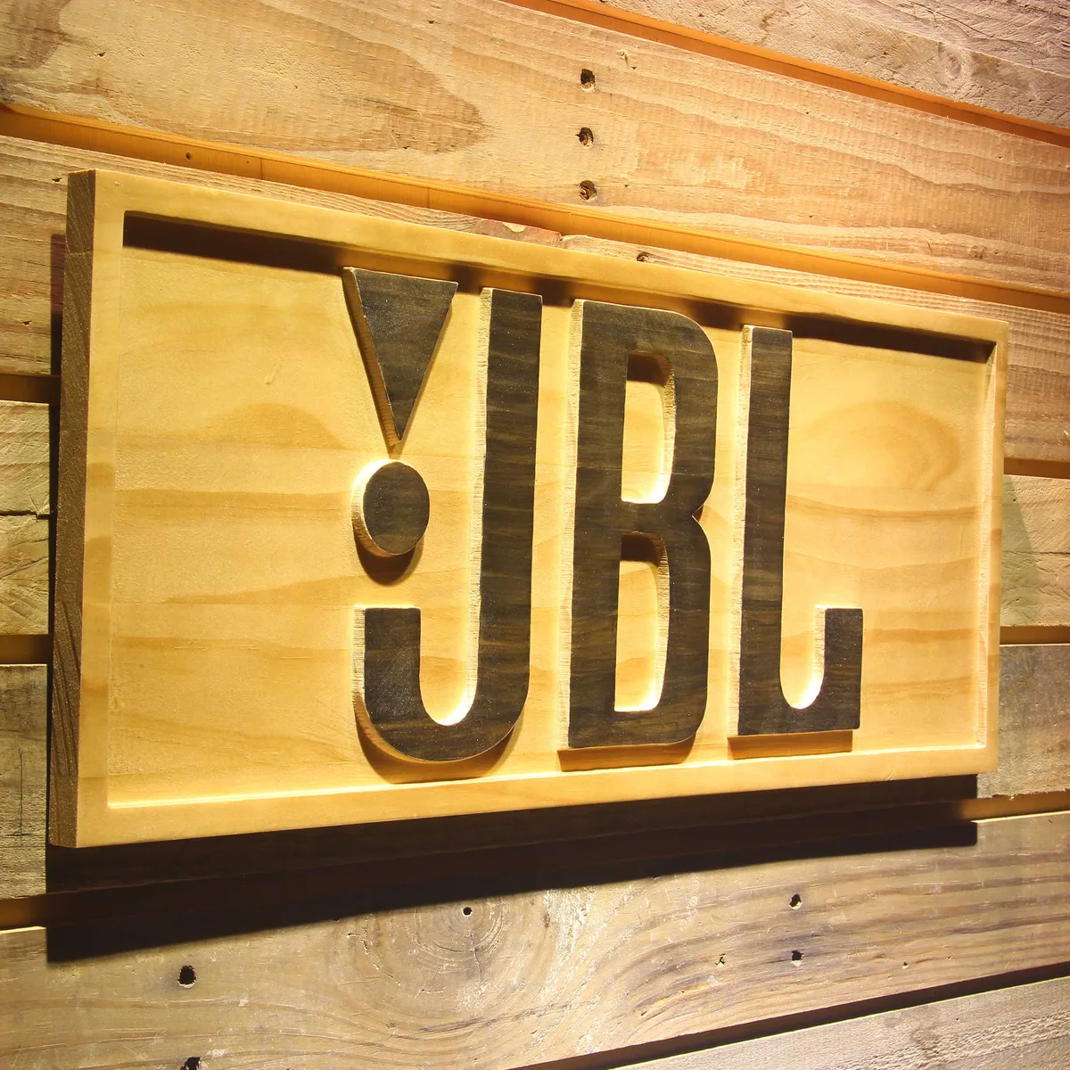 JBL Wood Sign