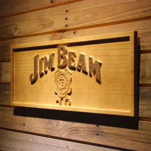 Jim Beam Wood Sign