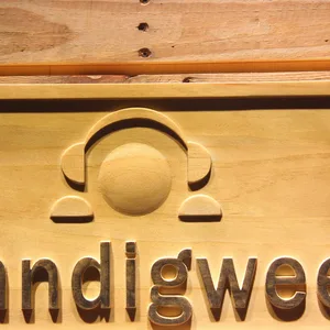 John Digweed Wood Sign